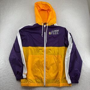 Mitchell & Ness Utah Jazz Windbreaker Mens Large Light Jacket Hardwood Classics